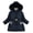 M, variant on 5-16Y Girls Winter Warm Jacket Long Puffer Jackets Coat Kids Teens Water Resistant Parka Thicken Warm Coats Outerwear with Hood
