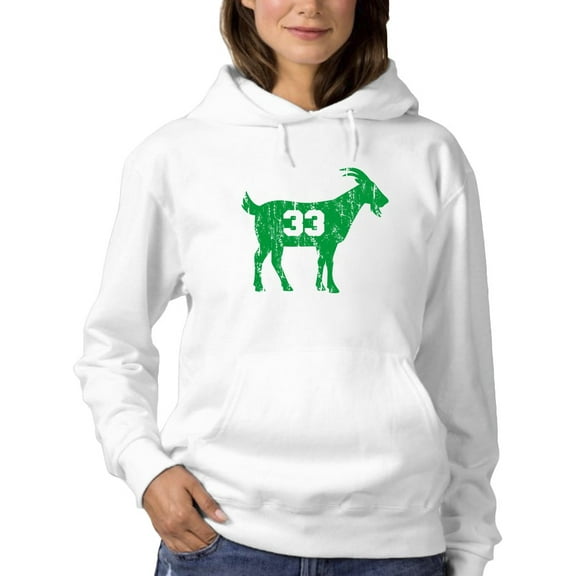 33 Goat Hoodie Women -GoatDeals Designs, Female XX-Large