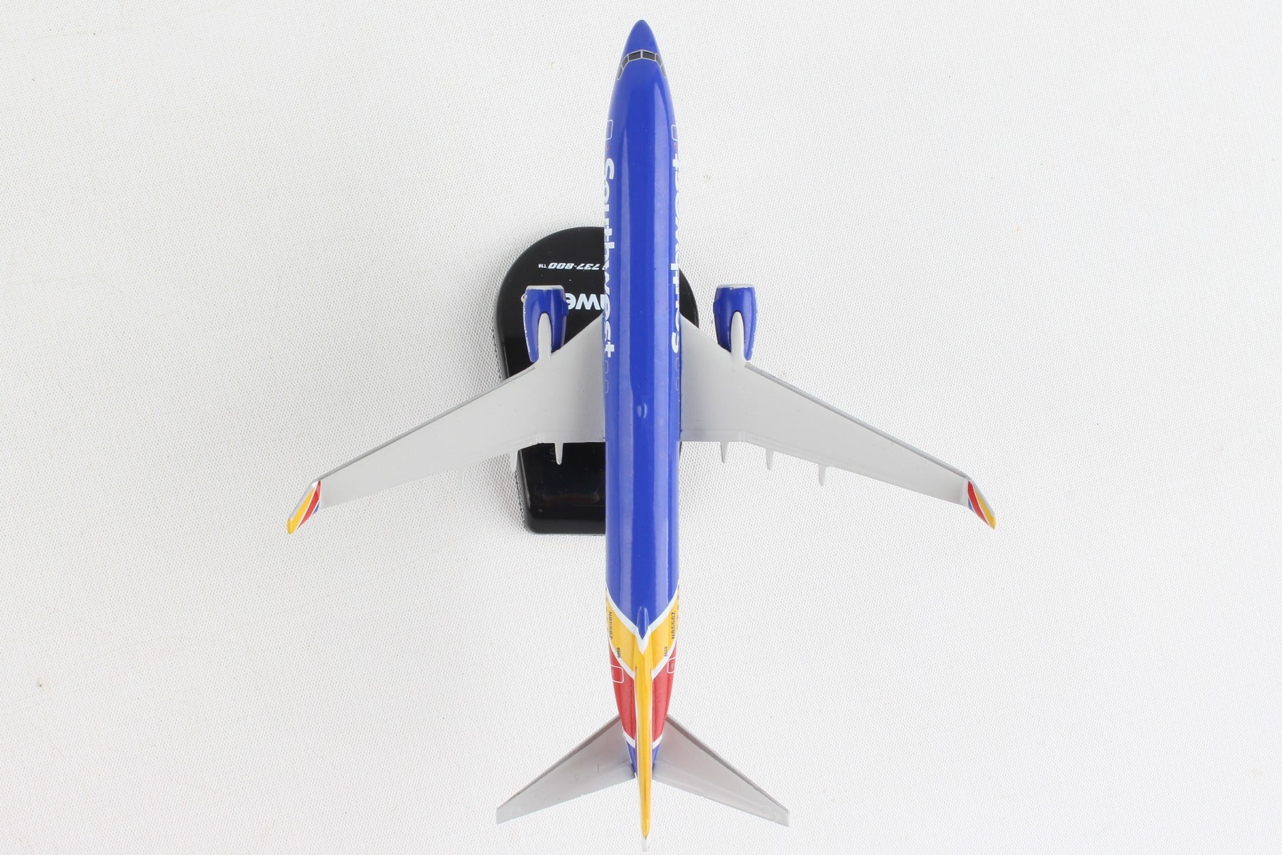 Postage Stamp Southwest Airlines 737-800 Plane Die Cast Metal Daron 27536