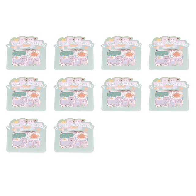 Paquete de Pegatinas ANGGREK 10 paquetes para computadoras portátiles personalizadas