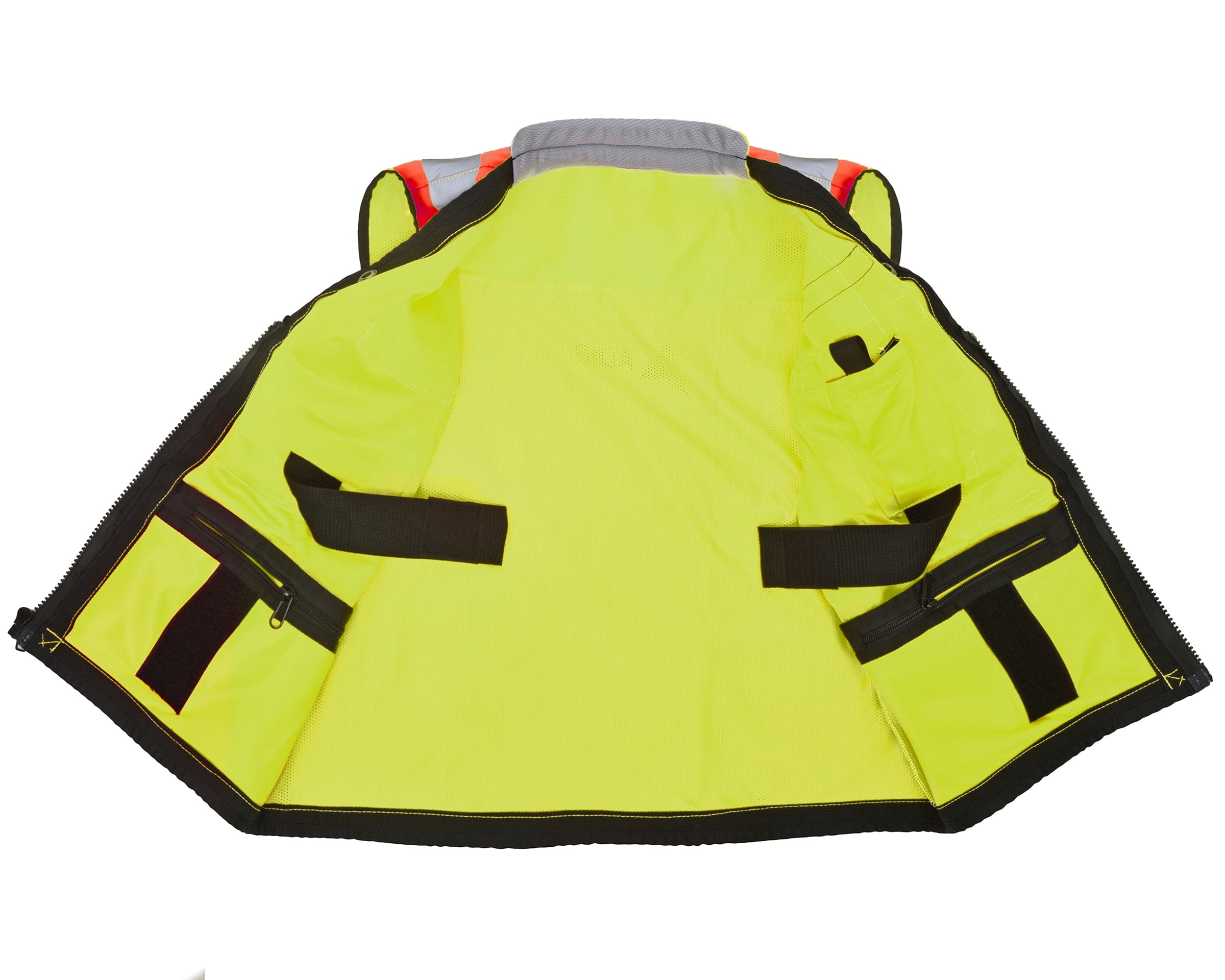AdirPro Surveyors Utility Safety Vest, Class 2, High Visibility, Heavy Duty,  Yellow, Extra Extra Large
