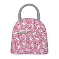 thumbnail image 1 of Fotbe Cute Rabbit Bolsa de Almuerzo con Estampado, Lonchera Aislada, Contenedor de Comida Reutilizable Tipo Cooler a Prueba de Fugas, 1 of 6
