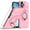 Pink, variant on Dteck Case for Samsung Galaxy A17 5G with Magnetic Ring Stand Screen Protector Movable Camera Lens Shield Dual Layer Rugged Bumper,Pink