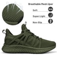 thumbnail image 3 of Zapatillas Abboos de espuma viscoelástica sin cordones para mujer, para caminar, tenis, 3 of 7