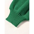 thumbnail image 4 of Women's Casual Long Sleeve Sweaters Loose Crewneck Knit Solid Pullover Sweater Jumper Tops, 4 of 9