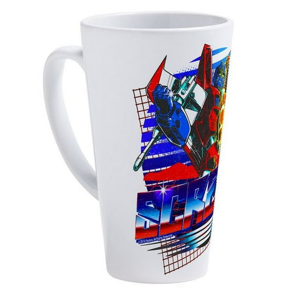 CafePress - Transformers Scream - 17 Oz White Ceramic Latte Mug