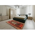 thumbnail image 4 of Ahgly Company Indoor Rectangle Traditional Red Persian Area Rugs, 5' x 7', 4 of 6