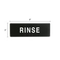 thumbnail image 2 of Excellante 9" x 3" information sign with symbols, rinse, comes in each, 2 of 2