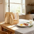 thumbnail image 5 of 50 Pack Kraft Bread Bags with Window and Twist Tie, Paper Bread Loaf Bags for Food Packaging, Large Bakery Bags for Homemade Bread, Toast, Sourdough and Baked Goods, 5 of 5