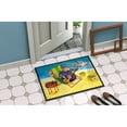 thumbnail image 4 of Carolines Treasures APH0079JMAT Pig Sunbathing on the Beach Door Mat Indoor Rug or Outdoor Welcome Mat 24x36 Doormat, 4 of 4