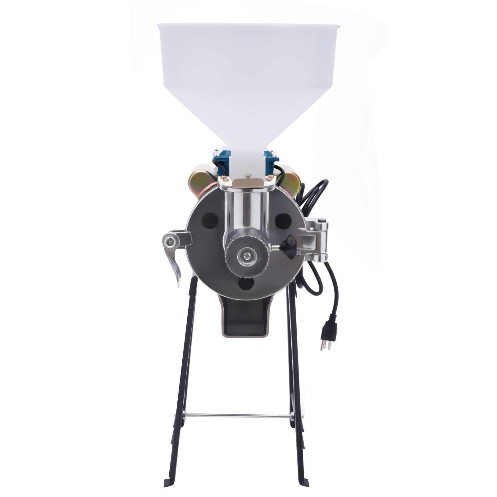 Electric Grain Mill Grinder Corn Grinder 110V 2200W Commercial Corn Mill Grinder for Grinding Wheat, Rice, Corn, Sorghum, Soybeans, Rice Noodles