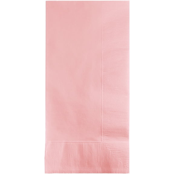 2-Ply Disposable Party Dinner Napkins - 8" - Classic Pink - Club Pack of 600