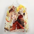 thumbnail image 5 of Genshin Impact Zip Up Hoodies Unisex Realistic 3D Print Sweatshirt Long Sleeve Hooded Jacket Coat M, 5 of 8