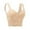 Khaki, variant on Vrotazzy Womens Sports Bra Wire Comfort Sleep Bra Plus Size Workout Activity Bras With Non Removable Pads Shaping Bra
