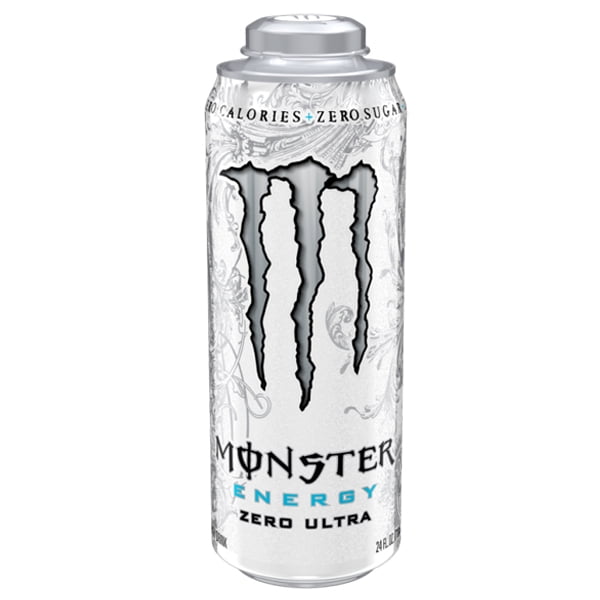 Monster Energy Zero Ultra Energy Drinks 24 Oz Cans - Pack Of 12 ...