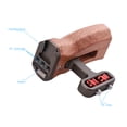 thumbnail image 2 of Handle,Universal Camera Side 1/4 Screw Cold Screw Cold Mount Wooden Hand With Camera Side Handle Hand With 1/4 Camera Handle Universal Rusuo Qisuo Buzhi, 2 of 6
