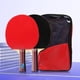 thumbnail image 5 of 1 par de raquetas de tenis de mesa, paletas de Ping Pong de goma Premium con Estuche de transporte, 5 of 9