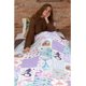 thumbnail image 3 of DALIHUA Mermaid Gift Throw Blanket,Mermaid Gift Blanket Gifts, Ultra Soft Lightweight Flannel Blankets Warm Fuzzy Cozy Plush Blankets for Couch Sofa Bed Living Room 50x60inches, 3 of 6