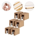 thumbnail image 4 of Silicone Corner Protector for Furniture in Coffee Color with Strong Adhesive 6pcs, 4 of 9