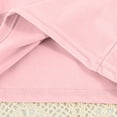 thumbnail image 6 of fnnxnal 4T Toddler Mock Turtleneck - Pink, Stretchy Soft for Sensitive Skin, Long Sleeve Layering & School Wear, 6 of 9