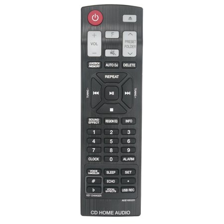 New AKB74955331 Replace Remote Control for LG Mini Hi-Fi System CJ98 OJ98 CJS98F