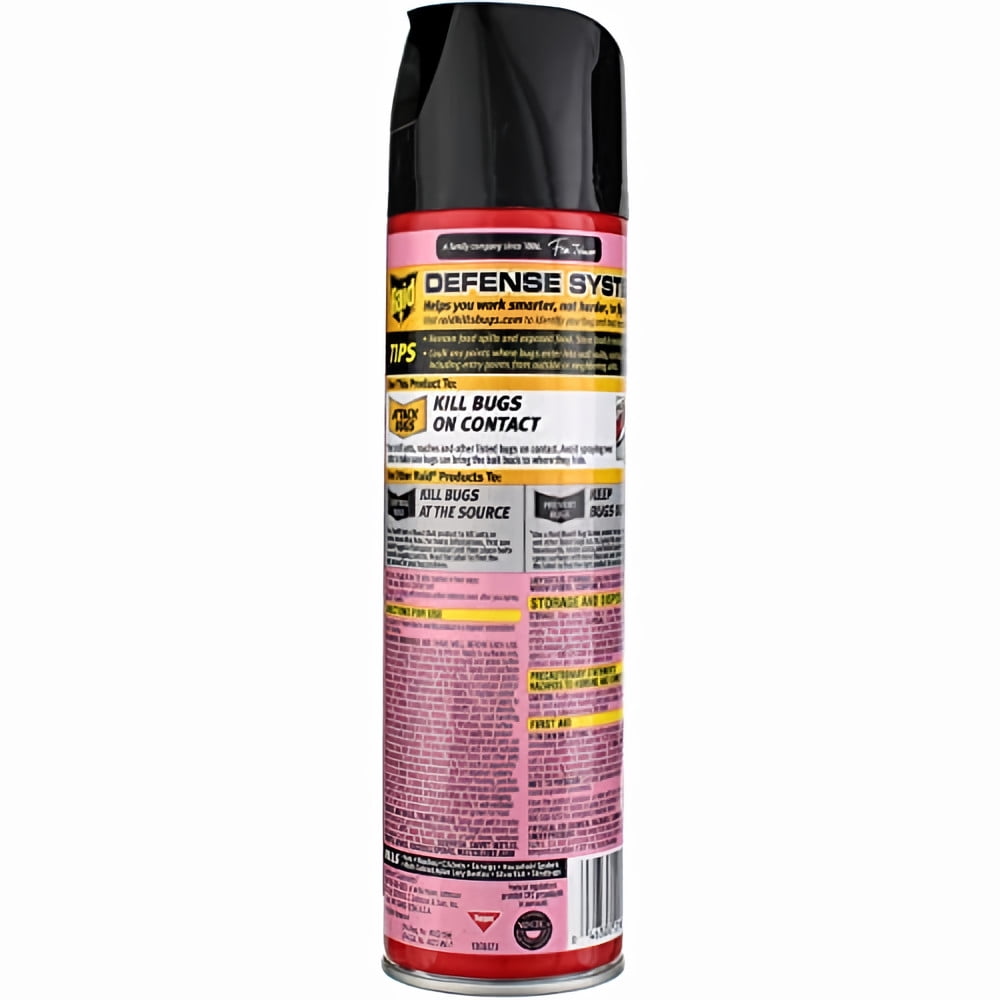 Raid Ant & Roach Killer 26 Outdoor Fresh Scent 17.5 oz (Pack of 5)