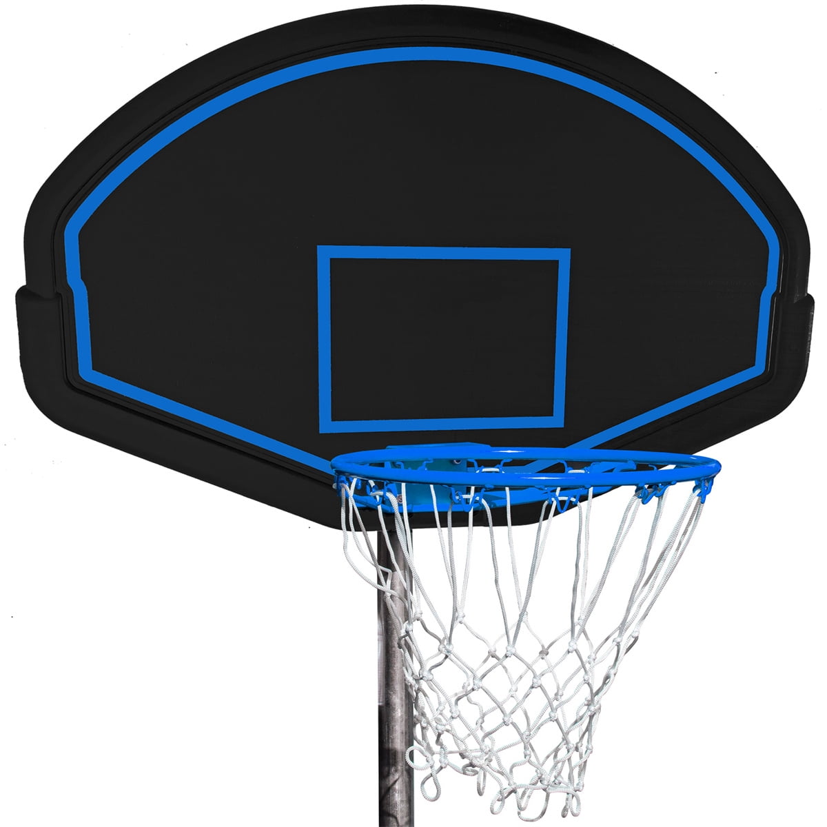 HighSound 16FT Trampoline with Basketball Hoop, Double-Sided Color Cover, Safety Enclosure Net & Ladder, 330 lbs Capacity for Kids & Adults
