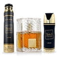 thumbnail image 1 of Set de regalo de perfume Lattafa Khamrah 100 ml EDP + 200 ml Deo + ambientador 300 ml, 1 of 5