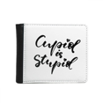 thumbnail image 1 of Cupid Is  Quote Style Wallet Purse Flip Bifold Faux Leather Multi-Function, 1 of 4