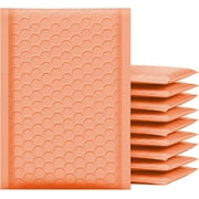 Yens Poly Bubble Mailer, Cushioning Padded Envelopes for Shipping, Mailing, Packaging,PM#0-250 pcs (6 X9 in)-Orange