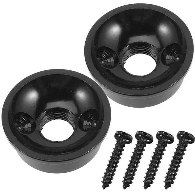 EXHUMKY 2Jgo Placas De Jack Profesional Para Guitarra Eléctrica Optimiza Salida Y Reduce Ruido
