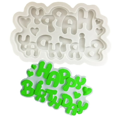 

WANYNG Kitchen mould Tool Baking craft Fondant Mould Sugar Chocolate Decorating Cake 3D Silicone Kitchen，Dining & Bar Cake Mould Multicolor