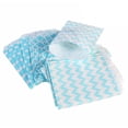 thumbnail image 2 of MasteelfCA 24pcs Candy Bags Striped Dot Wavy Shape Paper Bags Wedding Birthday Party Candy Container (3 Patterns Mixed, Blue), 2 of 7