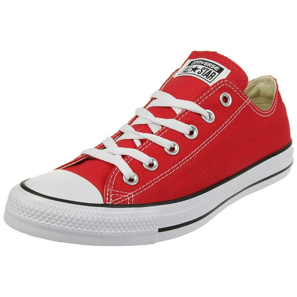 Converse blanche outlet et rouge haute