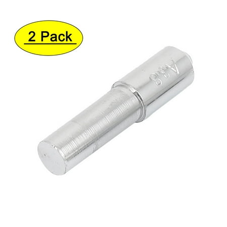 

48mm Length Grinding Wheel Diamond Dresser Pen Silver Tone 2pcs