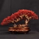 thumbnail image 5 of Árbol de la fortuna de cristal rojo Árbol de la fortuna Mueble de TV for sala de estar Inauguración de tienda Boda Inauguración de casa, 5 of 6