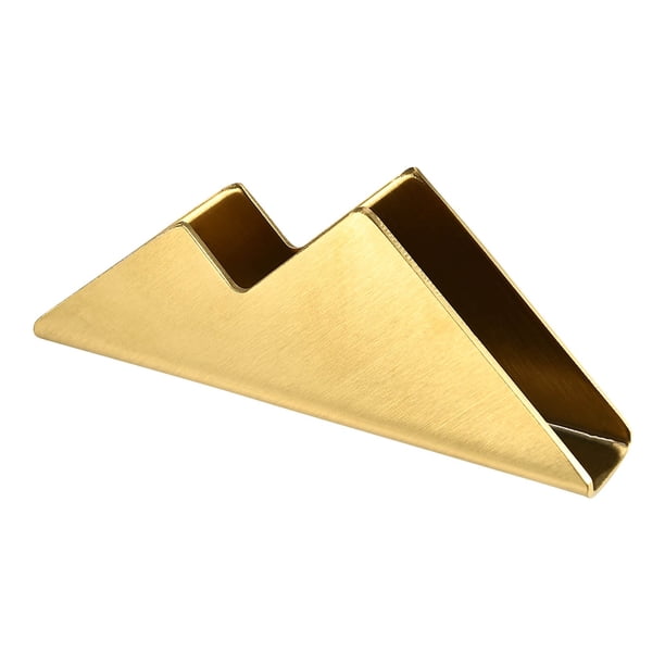Vertical Gold-plated Stainless Steel Napkin