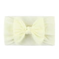 thumbnail image 1 of Diadema para bebé, diadema de nailon suave, bufanda con lazo de gasa, diadema bonita para bebé, 1 of 1