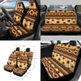 thumbnail image 2 of Renewold American Tribal Sunflower Car Seat Covers Full Set of 15, Steering Wheel Rearview Mirror Cover Seatbelt Pad Trash Bin Mount Sunglasses Holder Cup Holder Key Chain Auto Accessories, 2 of 7