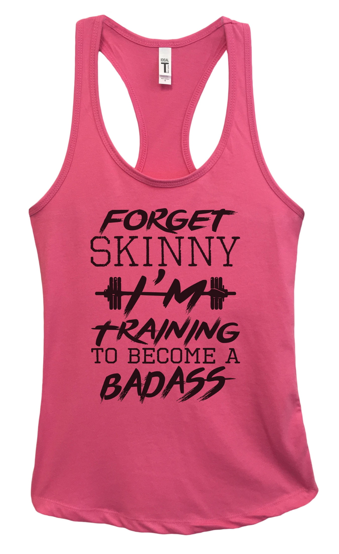 Funny Threadz Womens Basic Tank Top Skinny I'm Training To