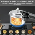 thumbnail image 5 of Tebru 3 L Aluminum Stovetop Pressure Cooker, 5 of 10