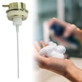 thumbnail image 4 of MYG Tête de Pompe en Mousse ABS pour Distributeur de Savon d'Hôtel - Mécanisme à Ressort Solide, Distribution Fluide, Joint Étanche, Compatible avec les Contenants de Lotion et de Crème, 4 of 9