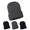 GREY, variant on Heat Men's Sherpa Lined Knit Hat, Black