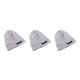 thumbnail image 1 of Gorros de Otoño Qarigey Turbantes Chemo Cancer Satin Underscarf Caps Ajustable Hijab gris claro 3piezas, 1 of 6