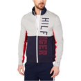 thumbnail image 1 of Sudadera con logotipo de cuello alto Tommy Hilfiger para hombre gris extragrande, 1 of 1