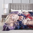 thumbnail image 4 of My Hero Academia Himiko Toga Bed Blanket Air Conditioner Quilt Ultra Soft Flannel Blanket All Season Fuzzy Blanket Reversible Fluffy Plush Blanket 50"X40", 4 of 8