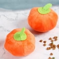thumbnail image 4 of Dog Plush Toy Decorative Relieve Boredom Orange Sounding Pumpkin Mini Stuffed Doll for Home, 4 of 8