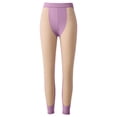 thumbnail image 6 of Mifsaly Womens High Waisted Leggings Thermal Underwear Pants Comfortable Stretch Athletic Tights Purple,XXL, 6 of 7