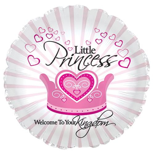 Betallic Happy Birthday Princess Foil Balloon - 18 Inch Multicolor Party Decoration