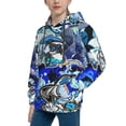 thumbnail image 2 of Shadow Milk Cookie Teen Hoodies Sweatshirts Pullover Long Sleeves Hooded Graphic Hoodie for Boys Girls, 2 of 9